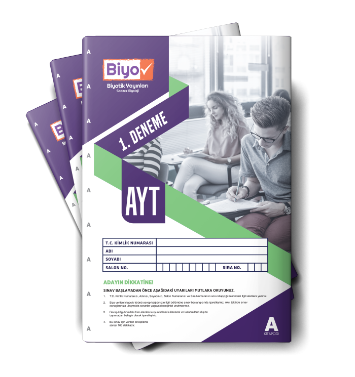 BİYOTİK YAYIN YKS AYT DENEME 01-A - 2024-25